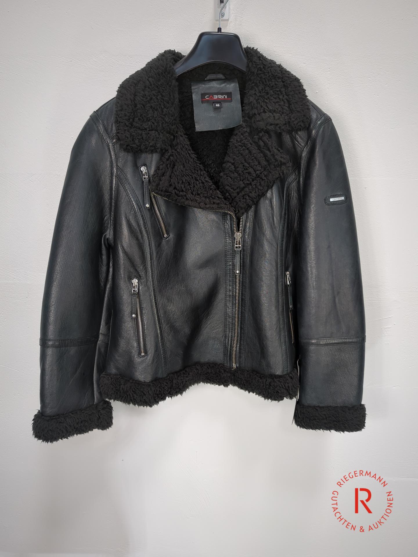 DAMEN LEDERJACKE GRÖSSE 46